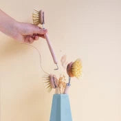 Brosse vaisselle à tête amovible